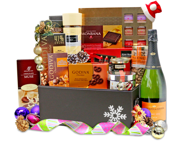 Christmas Gift Hamper - Christmas Gift Hamper 1 - L76600459b Photo