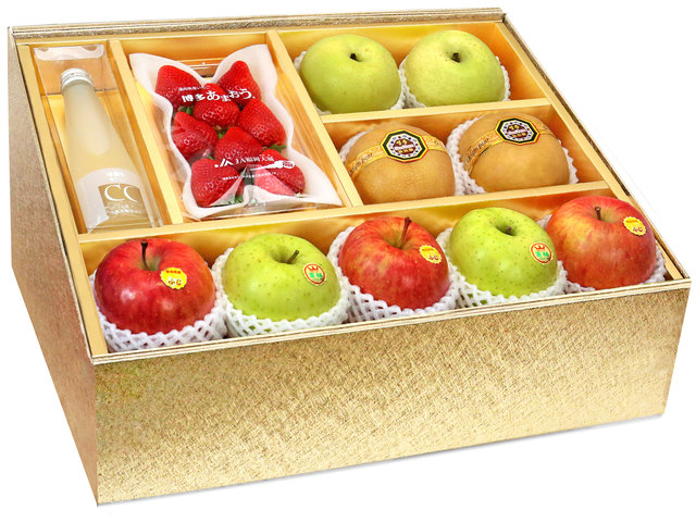 Fruit Basket - CNY Panorama Fruits Gift Box CNY2 - 0DP1231A8 Photo