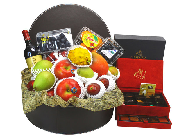 Fruit Basket - Delux Fruit Hamper 6 - L19913 Photo