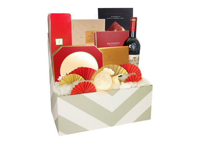 Fruit Basket - Mid-Autumn Gift Hamper with Lighting Decor MS10 - 0ML0903A1 Photo