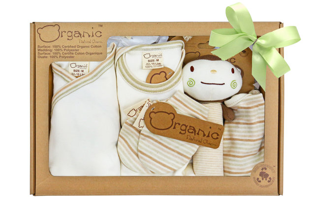 Gift Accessories - Natural Charm Organic Cotton Baby Gift Set - L36667863 Photo