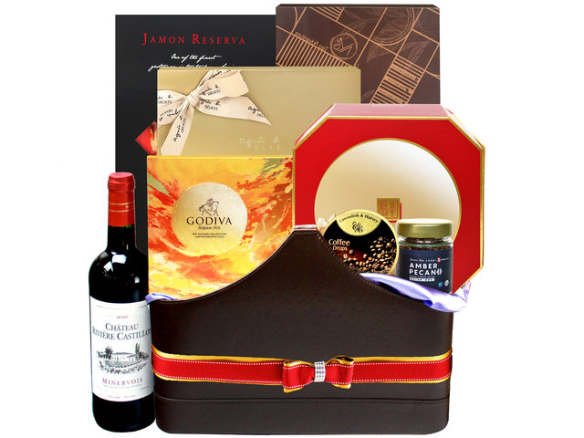 Mid-Autumn Gift Hamper - Mid Autumn Peninsula Moon Cake With Deluxe Pastry Gift Hamper FH128 - L139451 Photo
