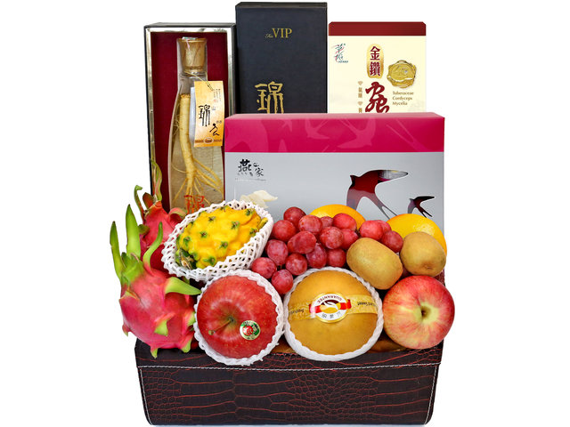 Wine n Food Hamper - Health Care Fruit Hamper R3 - HR1121A2 Photo